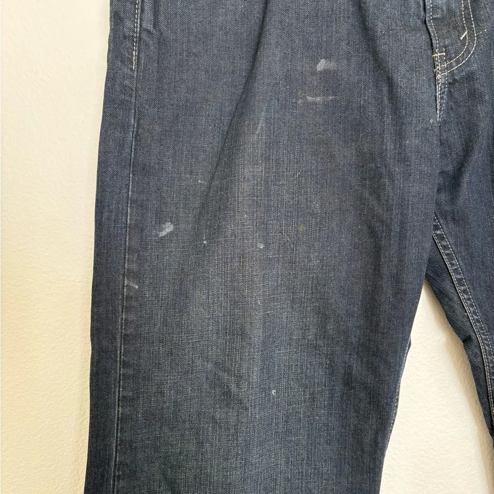 Levi's 569 Men's Deep Indigo Loose Straight Jeans 36×30